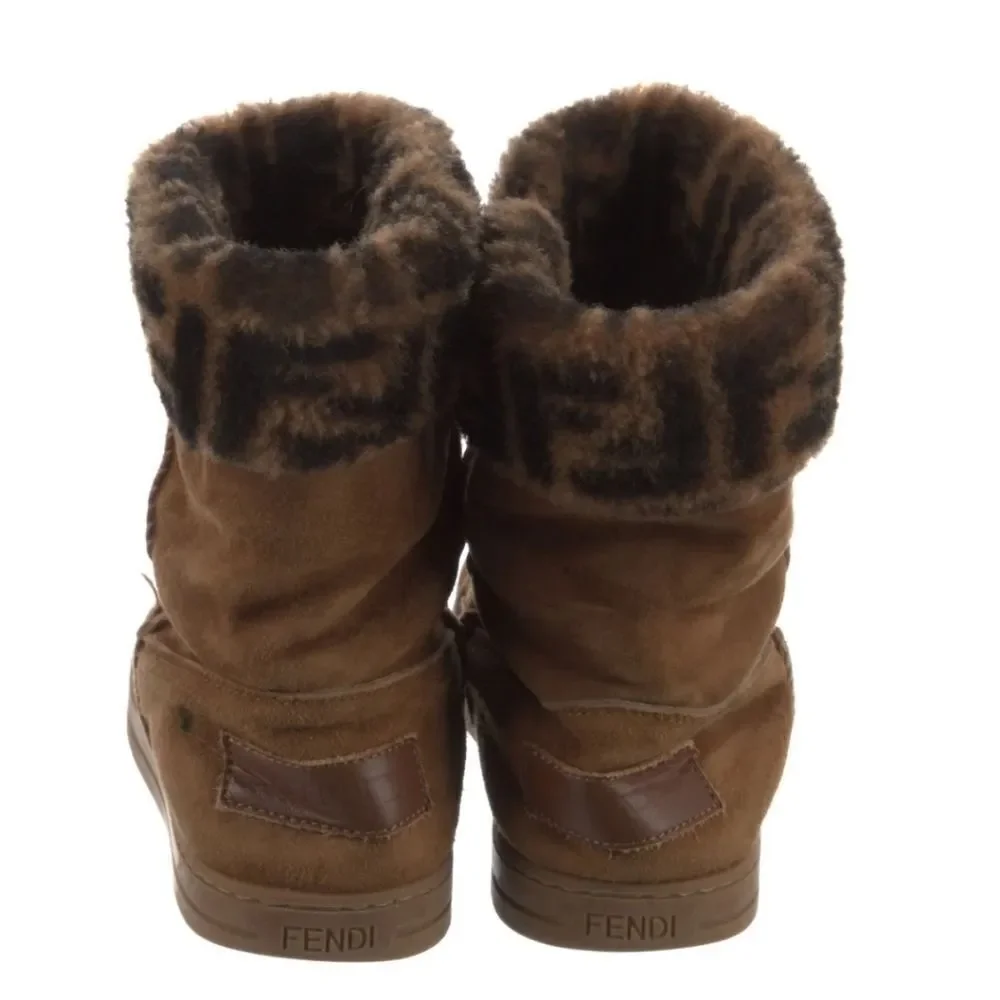 Fendi Suede Boots